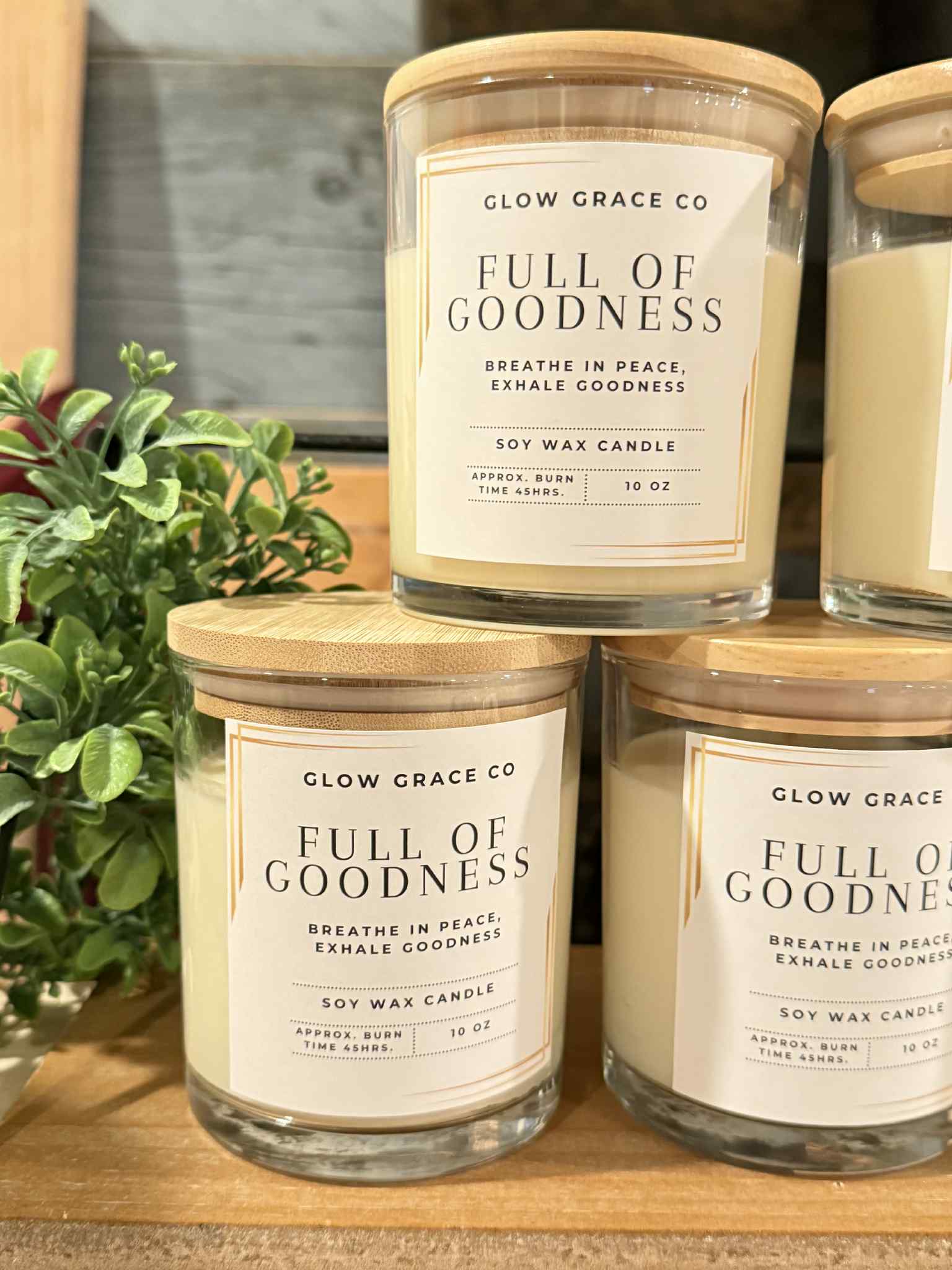 Full of Goodness Soy Wax Candle 10oz