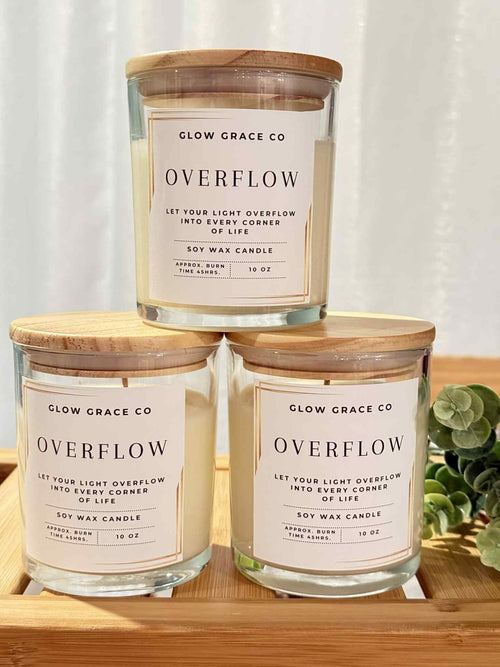Overflow Soy Wax Candle